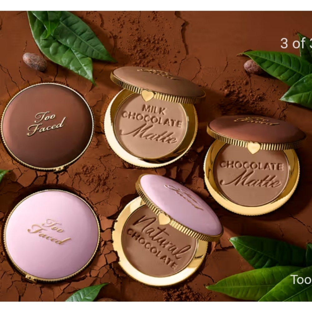 TOO FACED NATURAL CHOCOLATE HEALTHY GLOW BRONZER:  CARAMEL COCOA